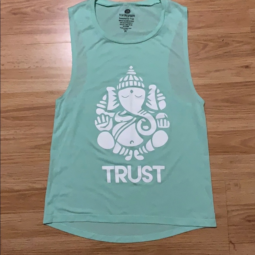 Funky Yoga Racerback Tank - Picture 2 of 4